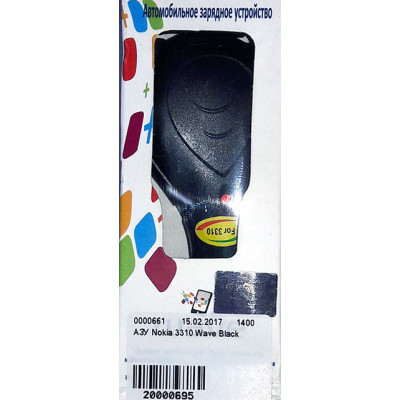 АЗУ Nokia 3310 Wave Black