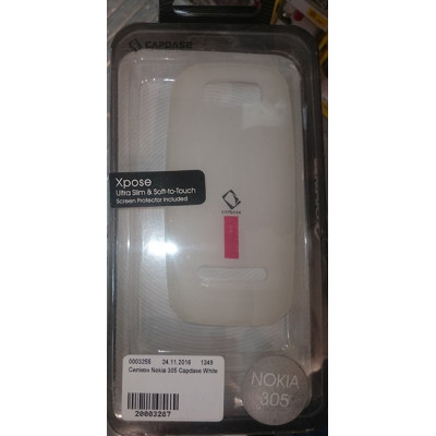 Силікон Nokia 305/306 Capdase White
