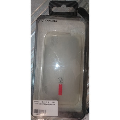 Силікон LG P970 Capdase White