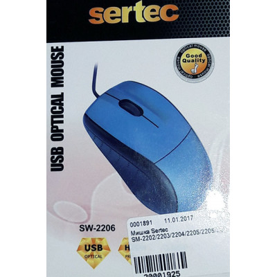 Мишка Sertec SM-2202/2203/2204/2205/2206/2207