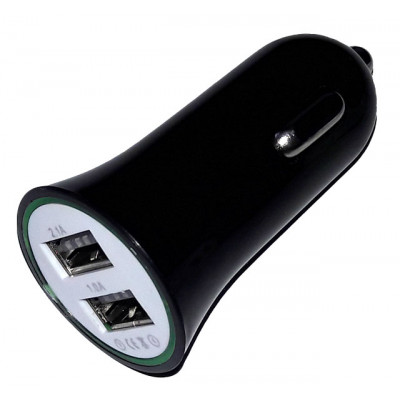 АЗУ 2USB 2.1/1.0 A без упаковки v1 Black