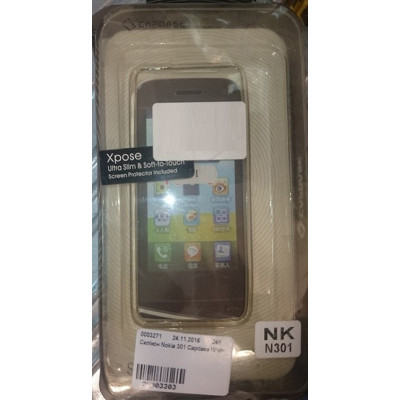 Силікон Nokia 301 Capdase White