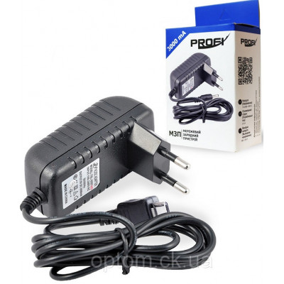 СЗУ планшет PROFI 2.5mm 3000 mAh 9V