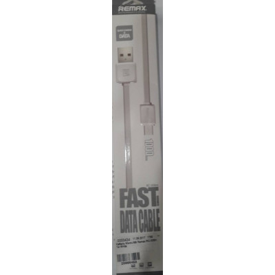 Кабель MicroUSB Remax RC-008m 1м White