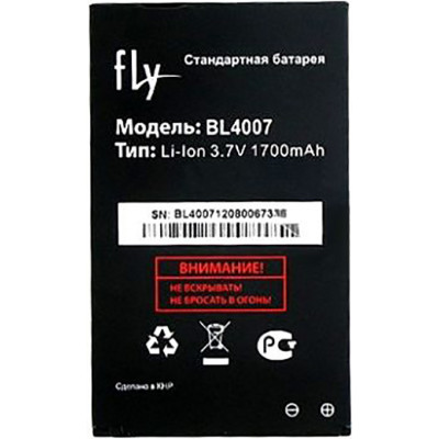 АКБ Fly BL4007 DS123 orig 100%