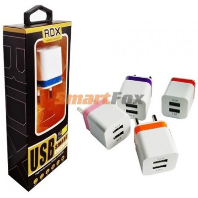СЗУ Reddax RXD-155 2.1 mAh 2USB microUSB
