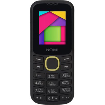 Nomi i184 Black-Yellow