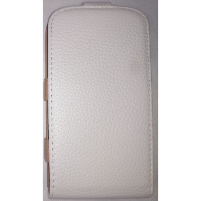 Силікон Samsung J100 J1 Кожа White