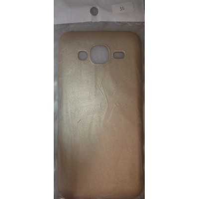 Силікон Samsung J110 J1 Ace Кожа Gold