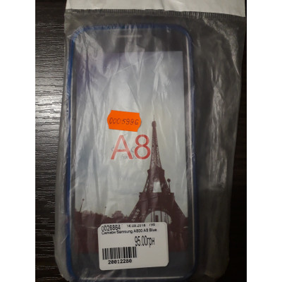 Силікон Samsung A800 A8 Blue Samsung Galaxy A90