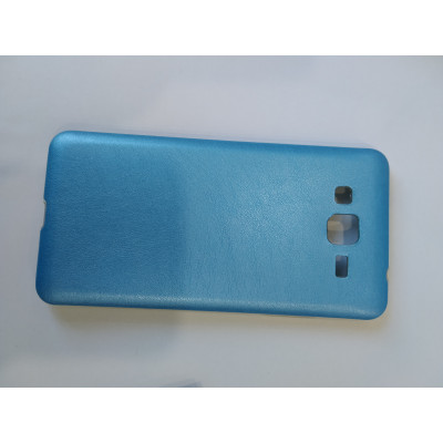 Силікон Samsung G530/531/532 Grand Prime Кожа Blue