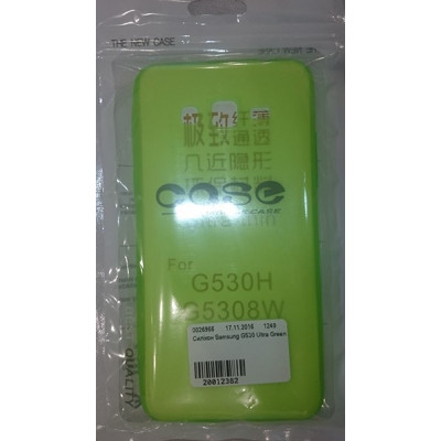 Силікон Samsung G530/531/532 Grand Prime Ultra Green