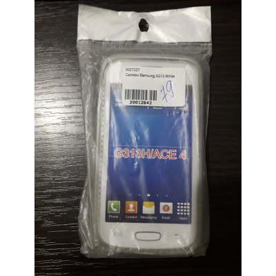 Силікон Samsung G313 White