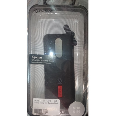 Силікон Nokia 108 Capdase Black