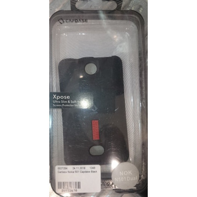 Силікон Nokia 501 Capdase Black