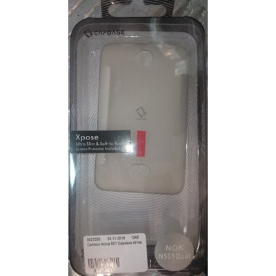 Силікон Nokia 501 Capdase White