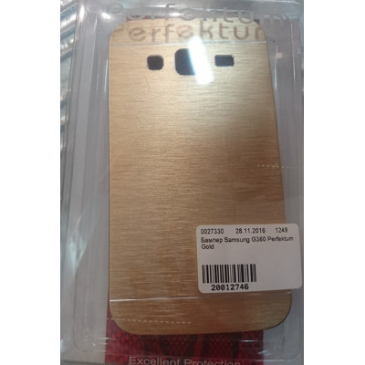 Бампер Samsung G360 Perfektum Gold