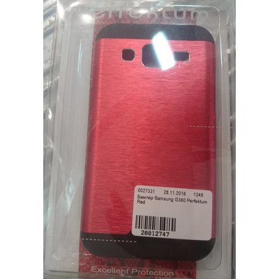 Бампер Samsung G360 Perfektum Red