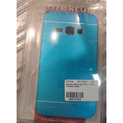 Бампер Samsung J120 J1 (2016) Perfektum Blue