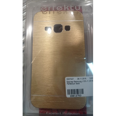 Бампер Samsung J120 J1 (2016) Perfektum Gold
