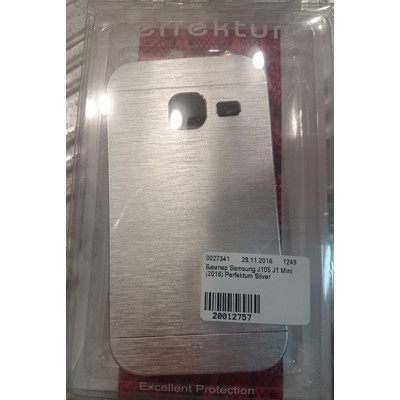 Бампер Samsung J105 J1 Mini (2016) Perfektum Silver
