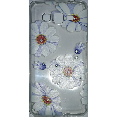 Силікон Стрази Lenovo A1000 Vibe A Classy Ромашка Daisy