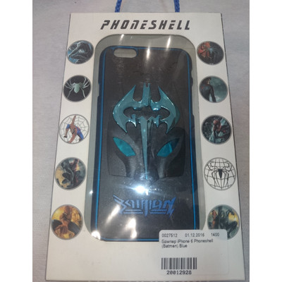 Бампер iPhone 6 Phoneshell (Batmen) Blue