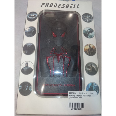 Бампер iPhone 6 Phoneshell (Spidermen) Red