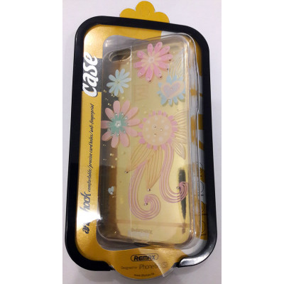 Силікон Стрази iPhone 6/6S Remax Anti Shock Sunflower