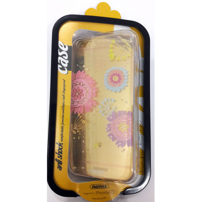 Силікон Стрази iPhone 6/6S Remax Anti Shock Daisy