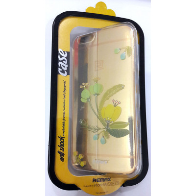 Силікон Стрази iPhone 6/6S Plus Remax Anti Shock Green