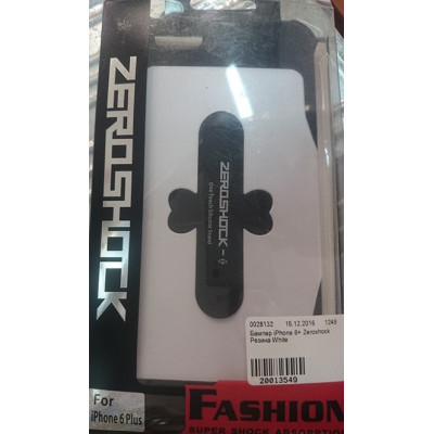 Бампер iPhone 6+ Zeroshock Резина White