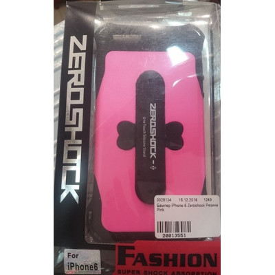 Бампер iPhone 6 Zeroshock Резина Pink
