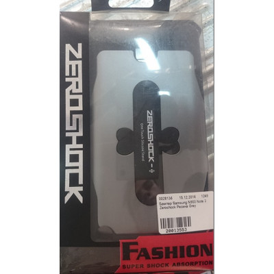 Бампер Samsung N900 Note 3 Zeroshock Резина Grey