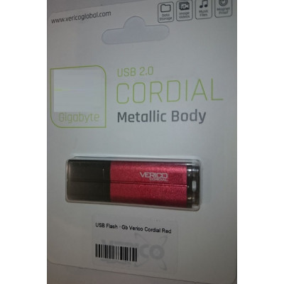USB Flash 16Gb Verico Cordial Red