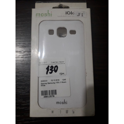 Бампер Samsung J100 J1 Moshi White