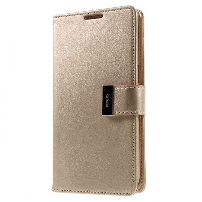Кн Бокова Lenovo C2 K10A40 Goospery Rich Diary Gold