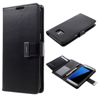 Кн Бокова Lenovo A1010/A Plus Goospery Rich Diary Black