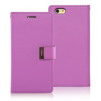 Кн Бокова Lenovo A6010/A6010 Pro/6000 Goospery Rich Diary Purple