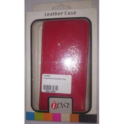 Книжка вертикальна Samsung S5830 Ace Red