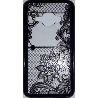 Силікон Samsung G570 J5 Prime Guipure №7 Black