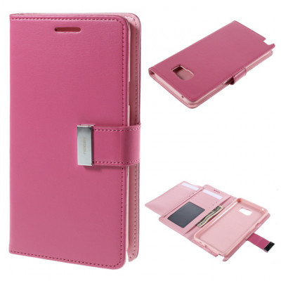 Кн Бокова Samsung A510 A5 (2016) Goospery Rich Diary Red
