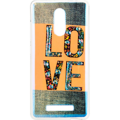 Силікон Lenovo A6000 Remax Light Jeans Love