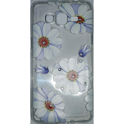 Силікон Стрази Samsung J105 Classy Ромашка Daisy