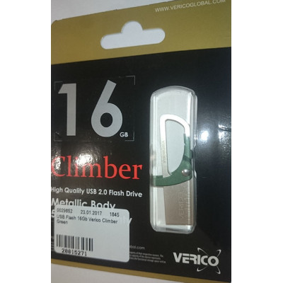 USB Flash 16Gb Verico Climber Green