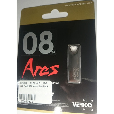 USB Flash 8Gb Verico Ares Black