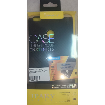 Бампер Xiaomi Mi Max iPaky Orig Carbon Gold