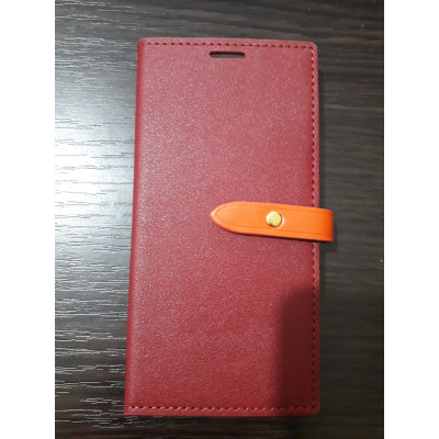 Кн Бокова Samsung G570 J5 Prime Goospery Mercury (Romance Diary) бордовий