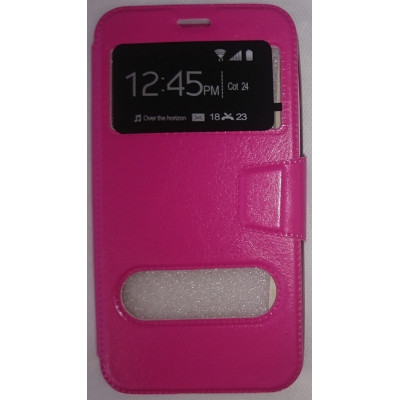 Кн Бокова Meizu M2 Mini з віконцем Pink