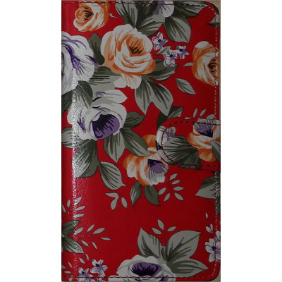 Кн Бокова Lenovo A5000 Квітки Red